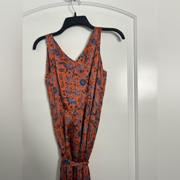 Club Monaco Floral Printed Wrap Dress size 2 boho feminine lightweight summer - Picture 8 of 12
